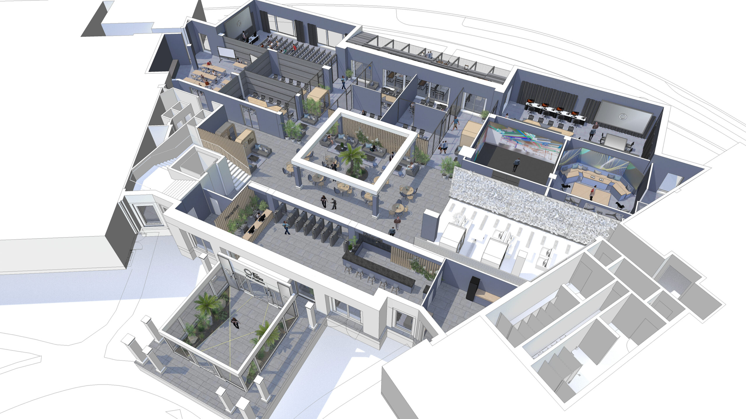 25-04-CTCW GF 3D model 2018_Scene 1 copy - V1 Office Rental